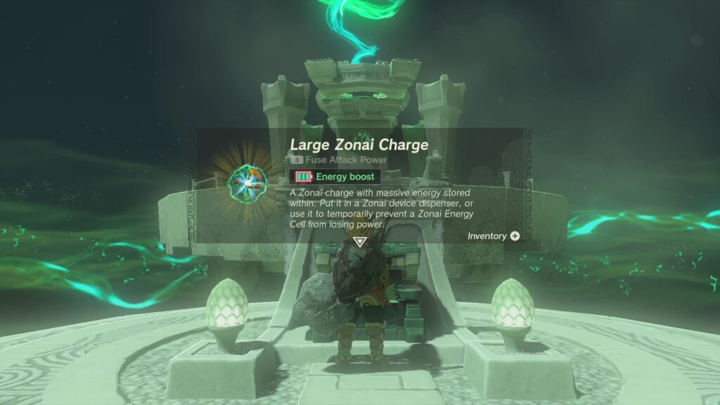Taki Ihaban Shrine large zonai charge